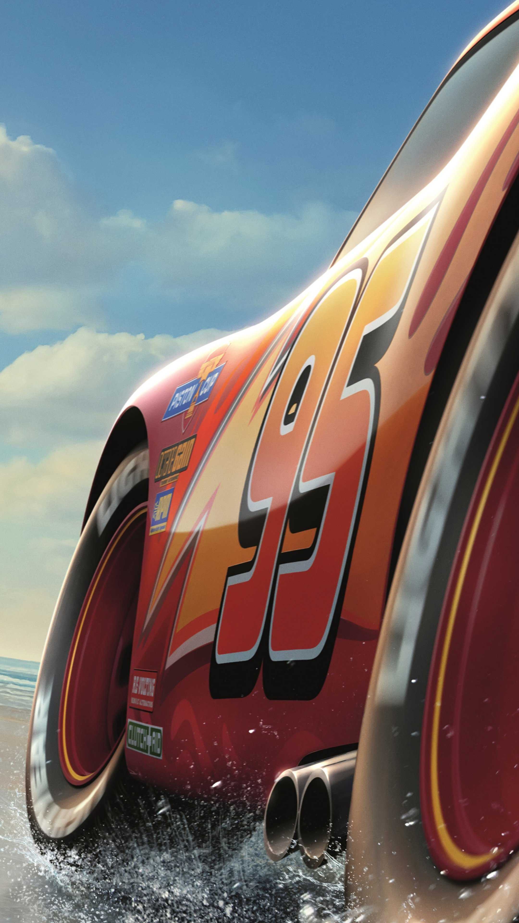 Cars 3 8K Disney Movie HD Wallpaper (2160x3840)