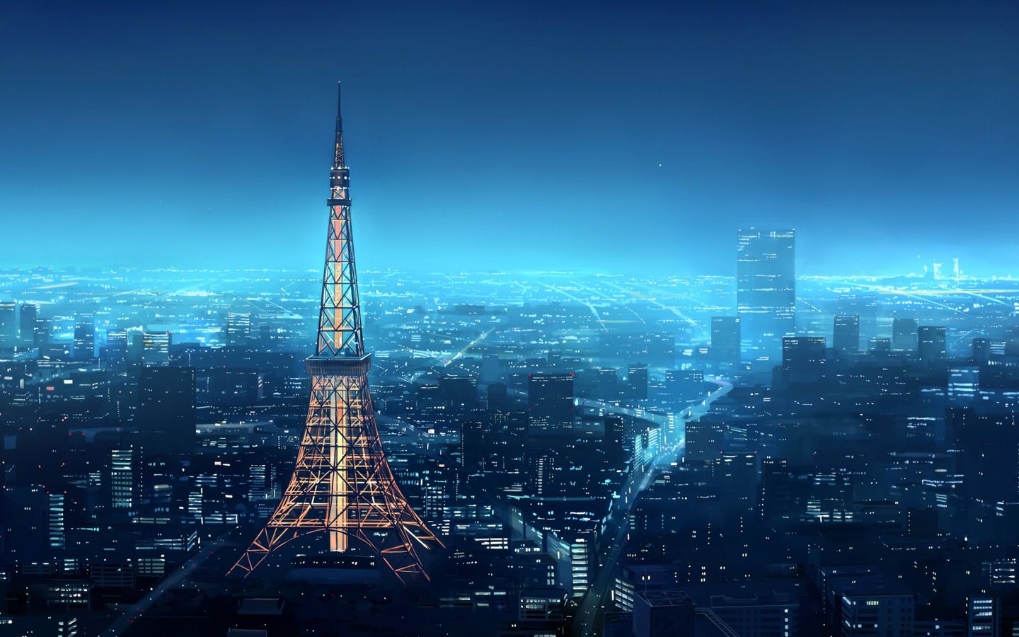 anime, Tokyo Tower, Shirosaki Otoha .wallup.net