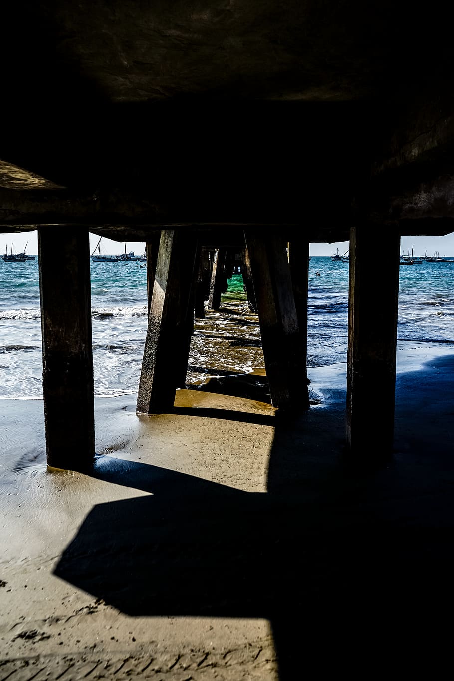peru, organos, los organos, muelle, landscape, wallpaper