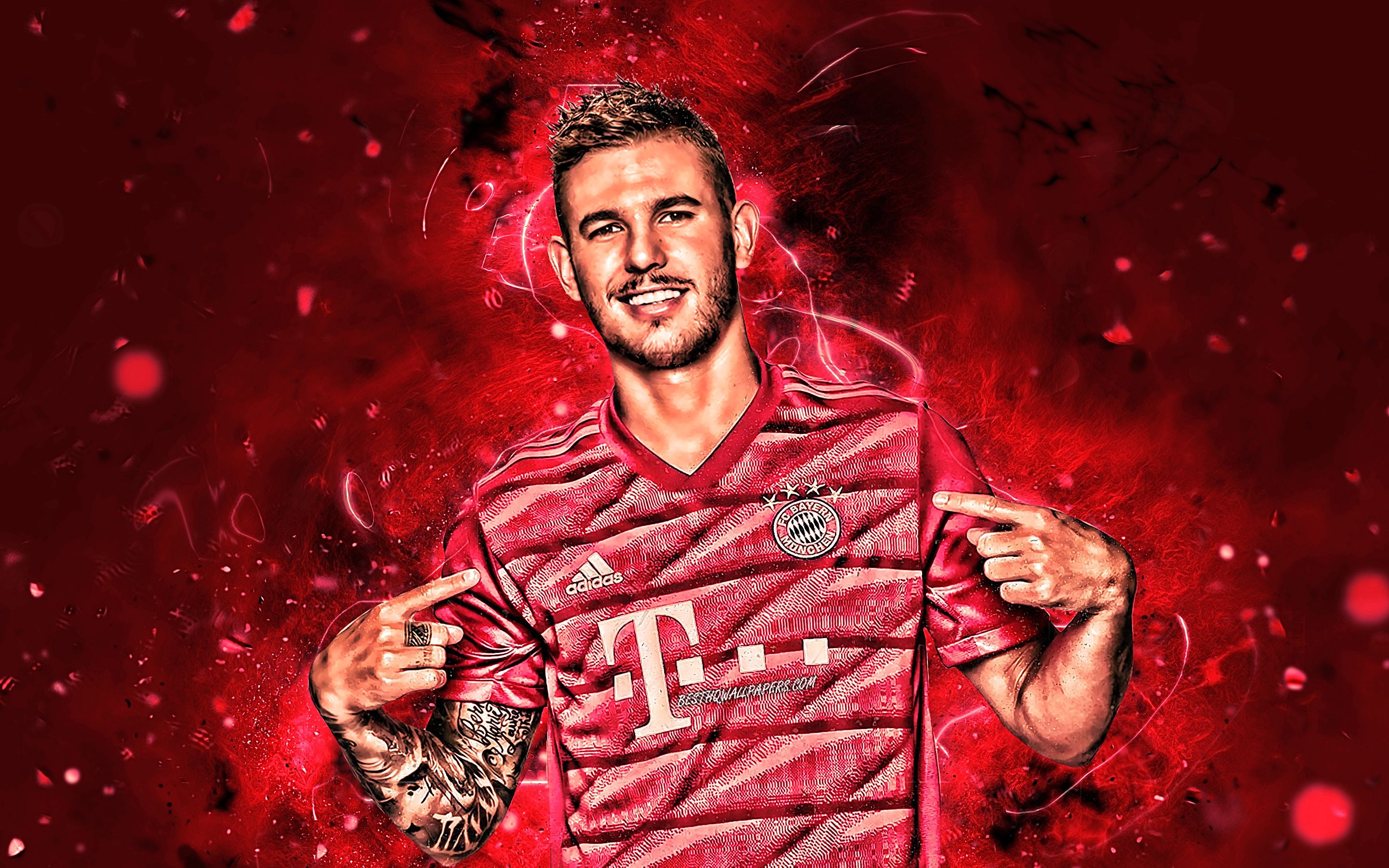 Download wallpaper Lucas Hernandez, Bayern Munich FC