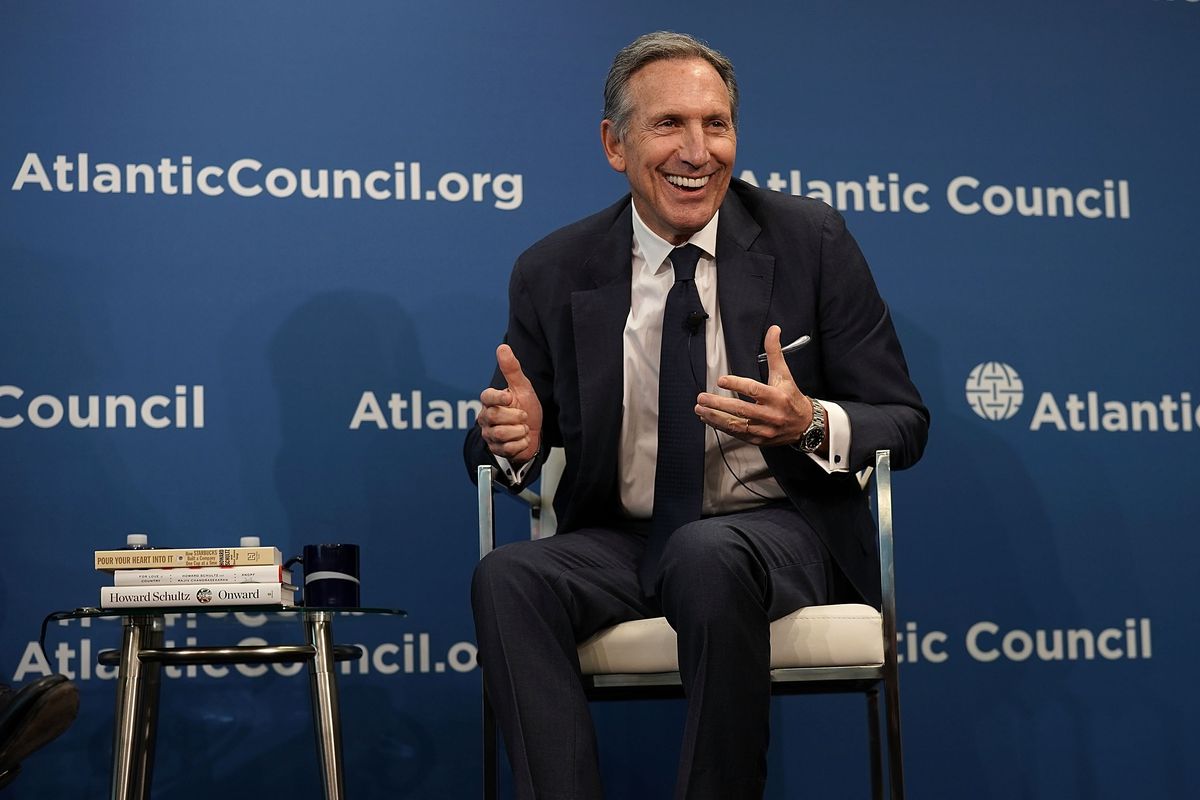 Why Trump wants Howard Schultz to run for president, briefly