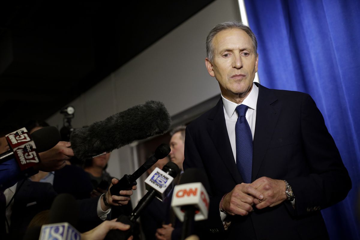 Howard Schultz's CNN town hall was a revealing mess