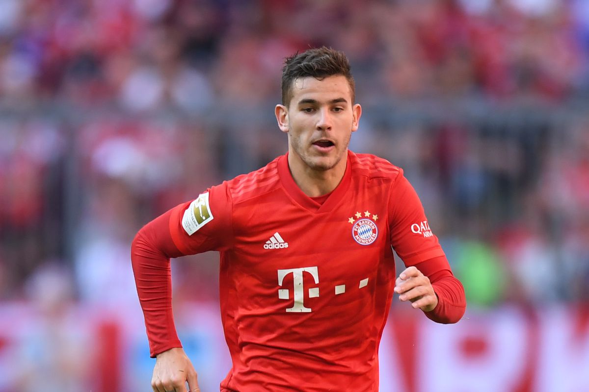 Bayern Munich defender Lucas Hernandez leaves training early