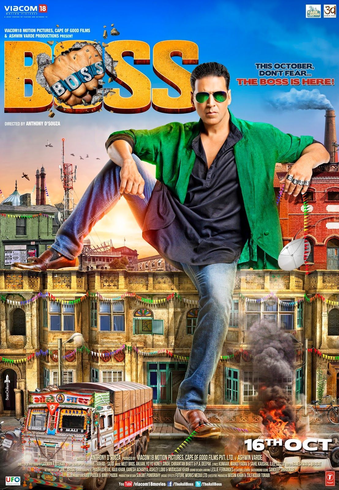 Free Download Boss Movie Wallpaper Full HD. free download