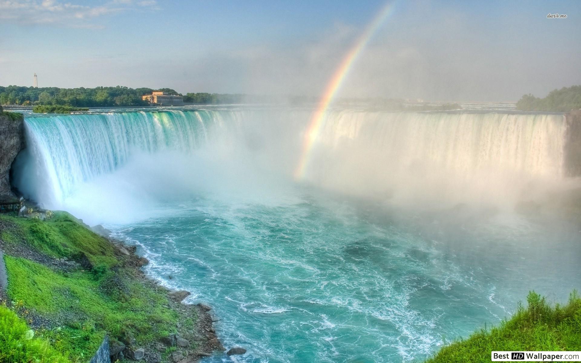Niagara Falls Rainbow HD wallpaper download