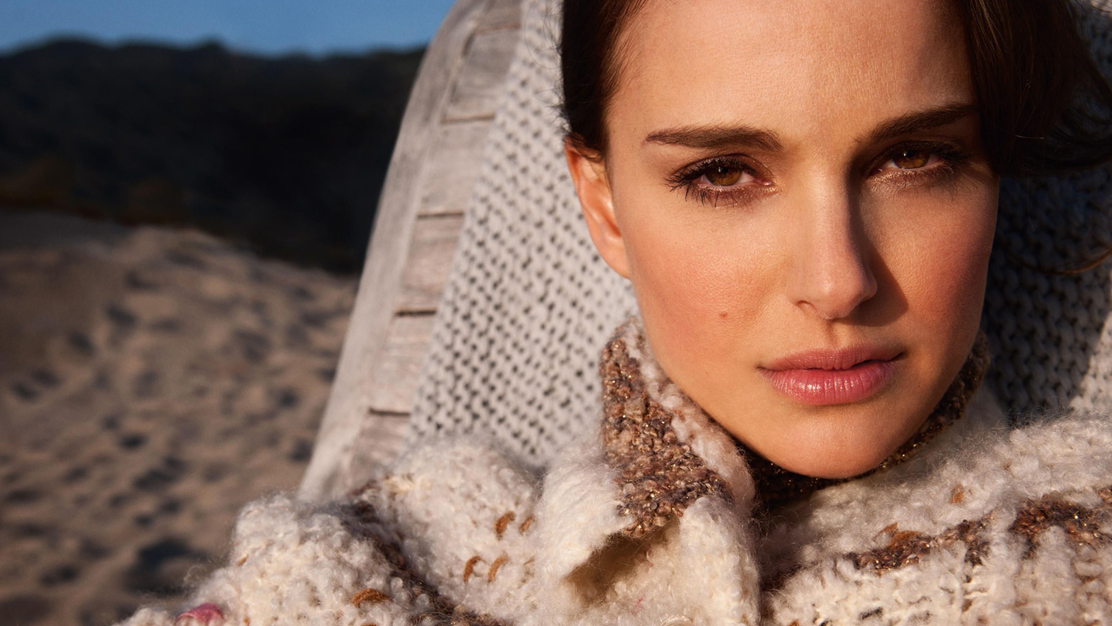 #actress, #closeup, #portrait, #Natalie Portman, wallpaper