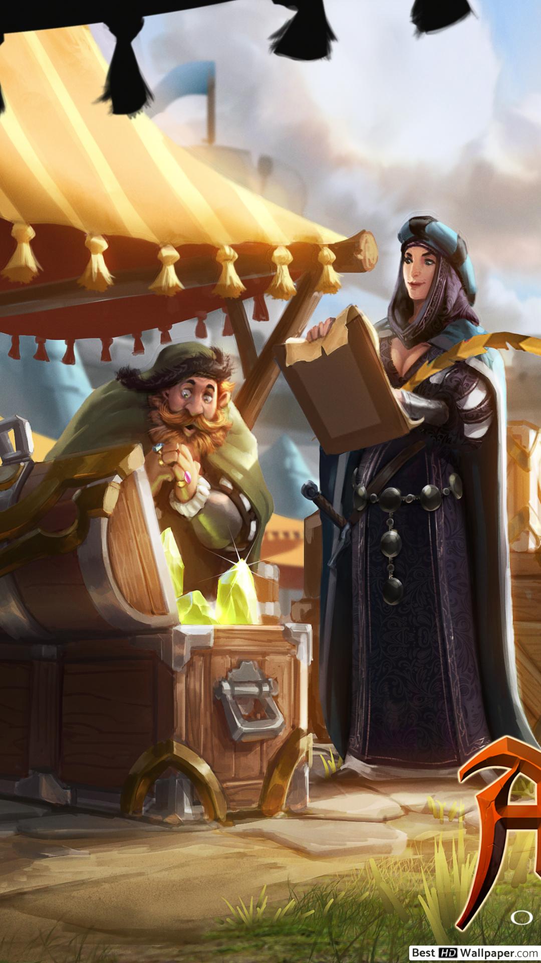 Schatzkëscht, Albion online HD Wallpaper eroflueden