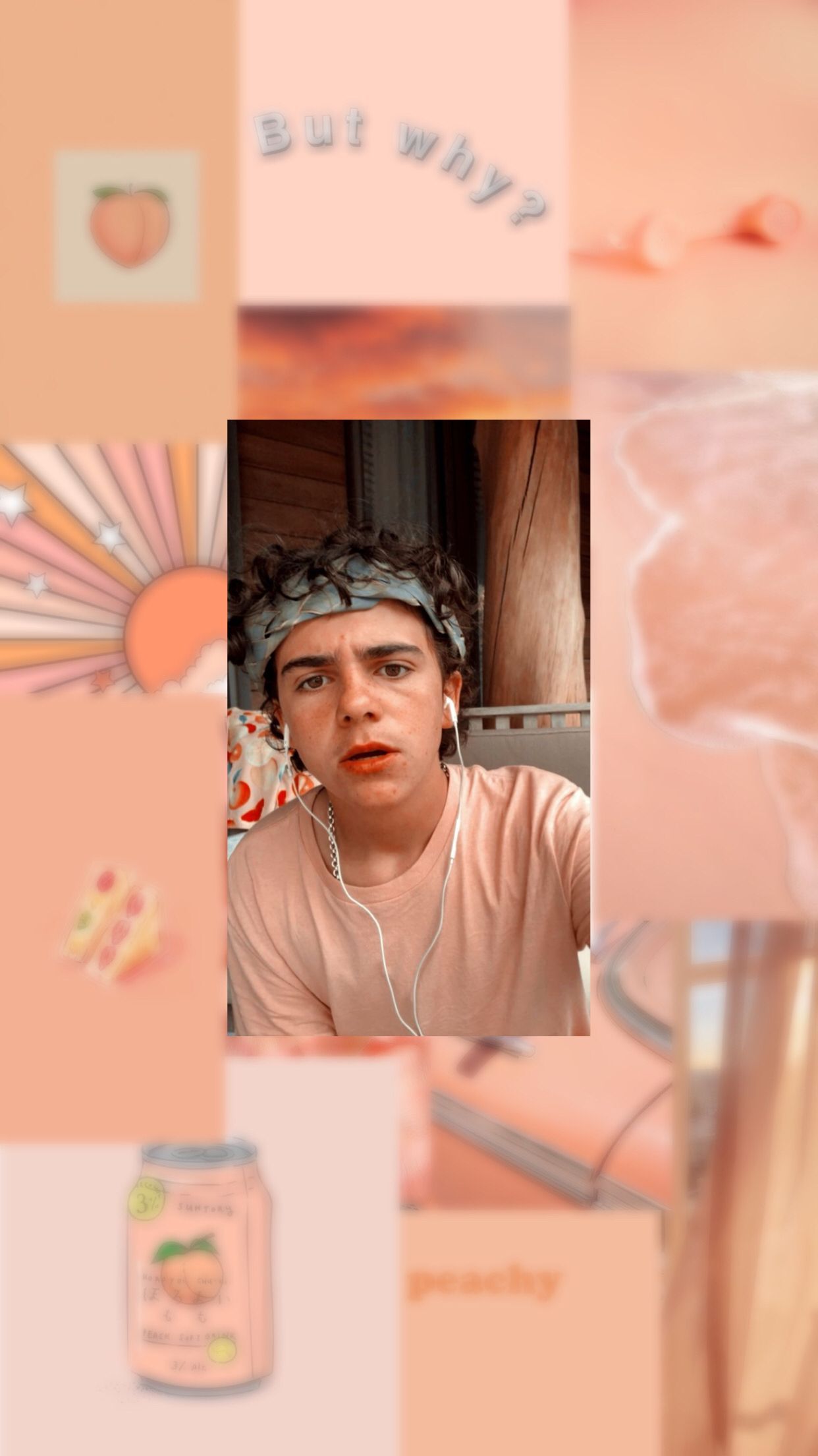 jackdylangrazer #jack #jackgrazer #peach #aesthetic