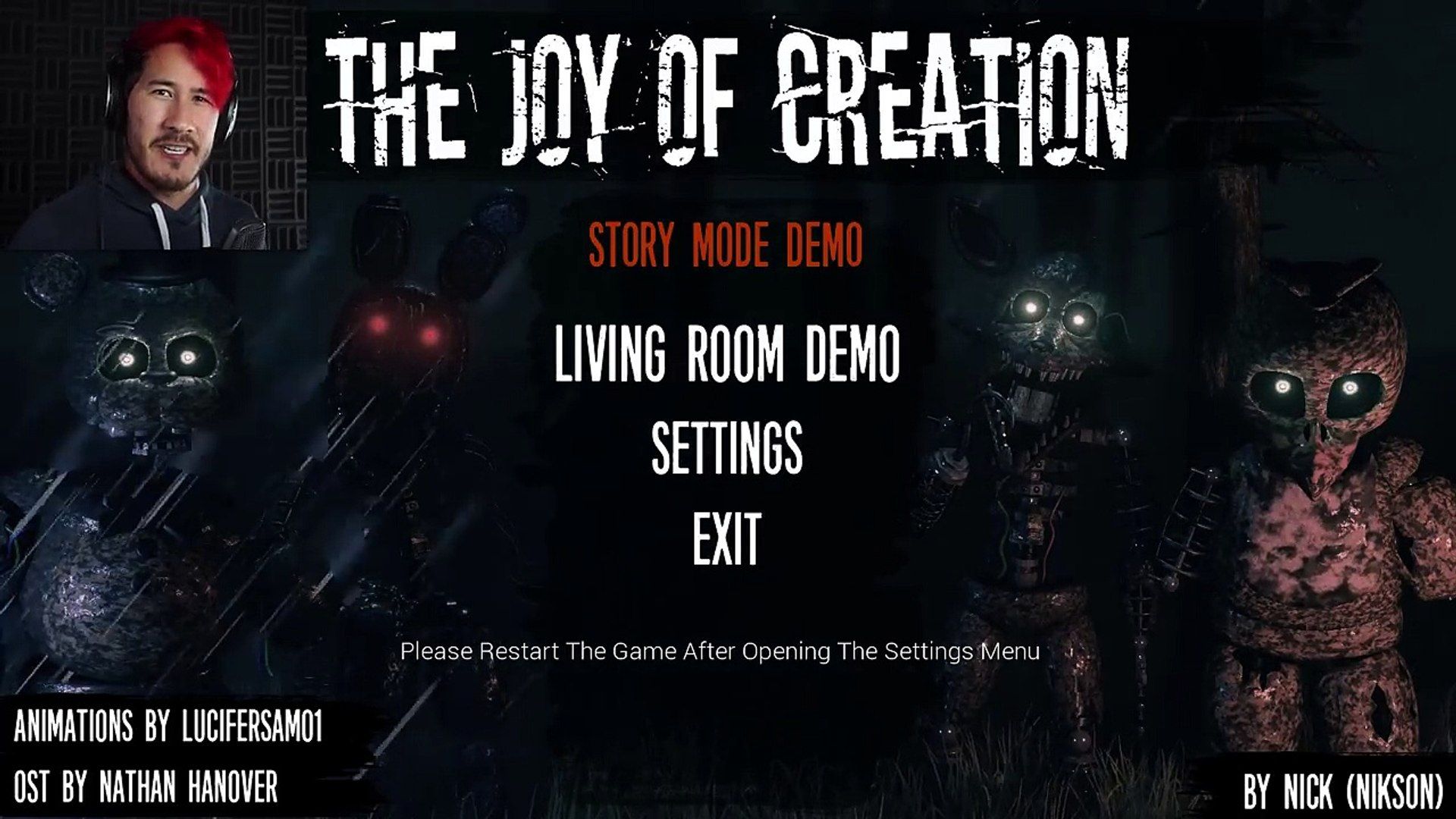 PREPARE TO SCREAM!!. Joy of Creation: Story Mode Demo