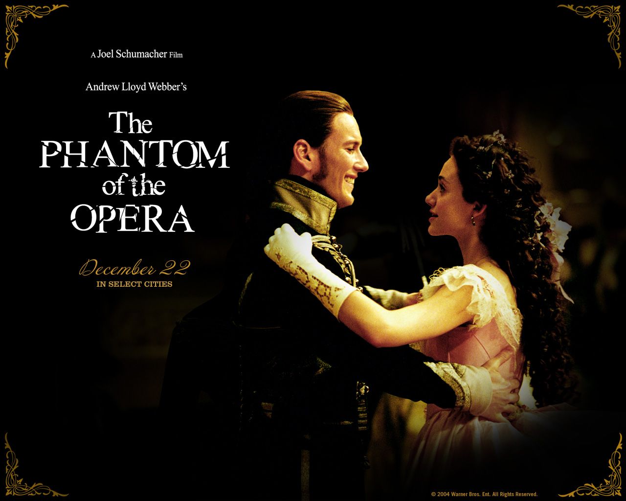 The Phantom Of The Opera Movie Wallpaper Gerard Butler