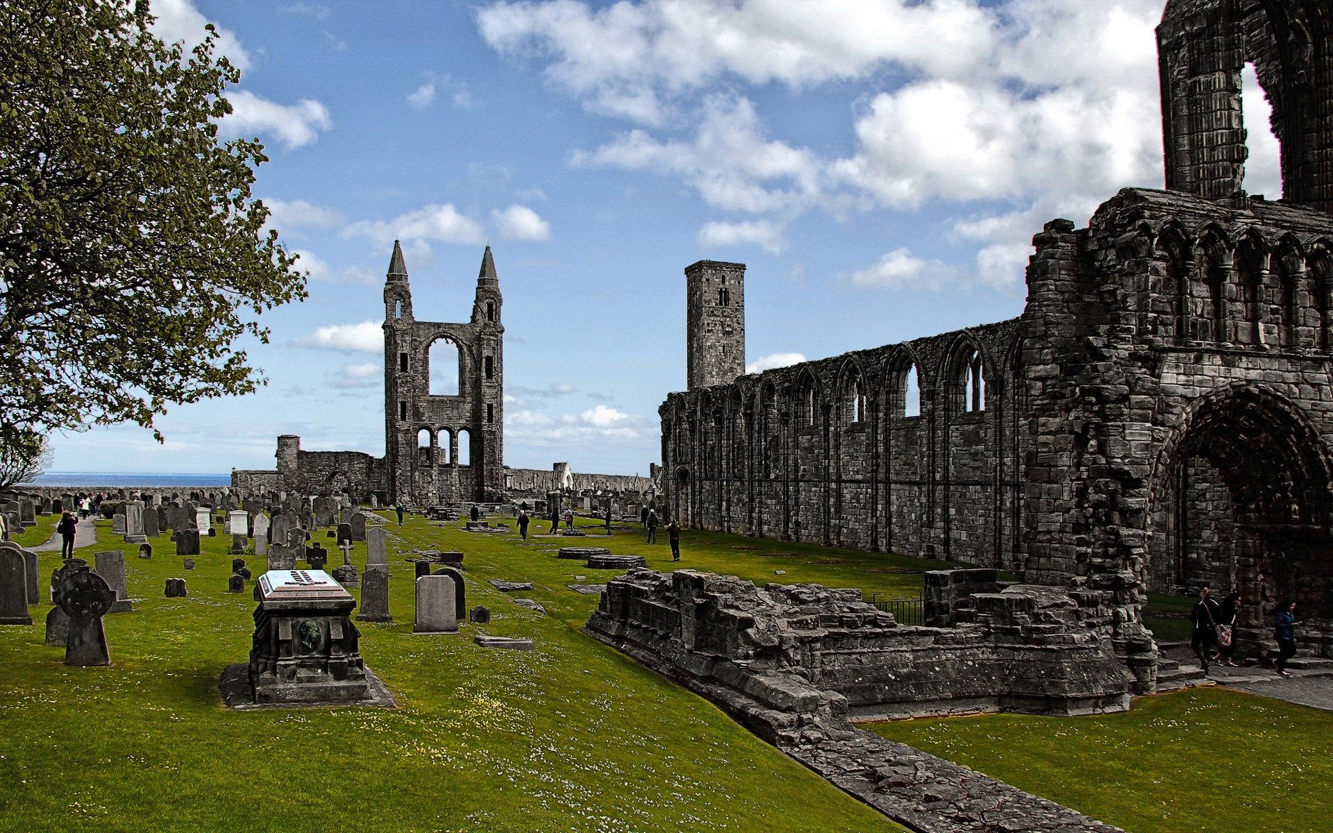 RUINS OF THE CATHEDRAL OF ST. ANDREWS[1920X1200]