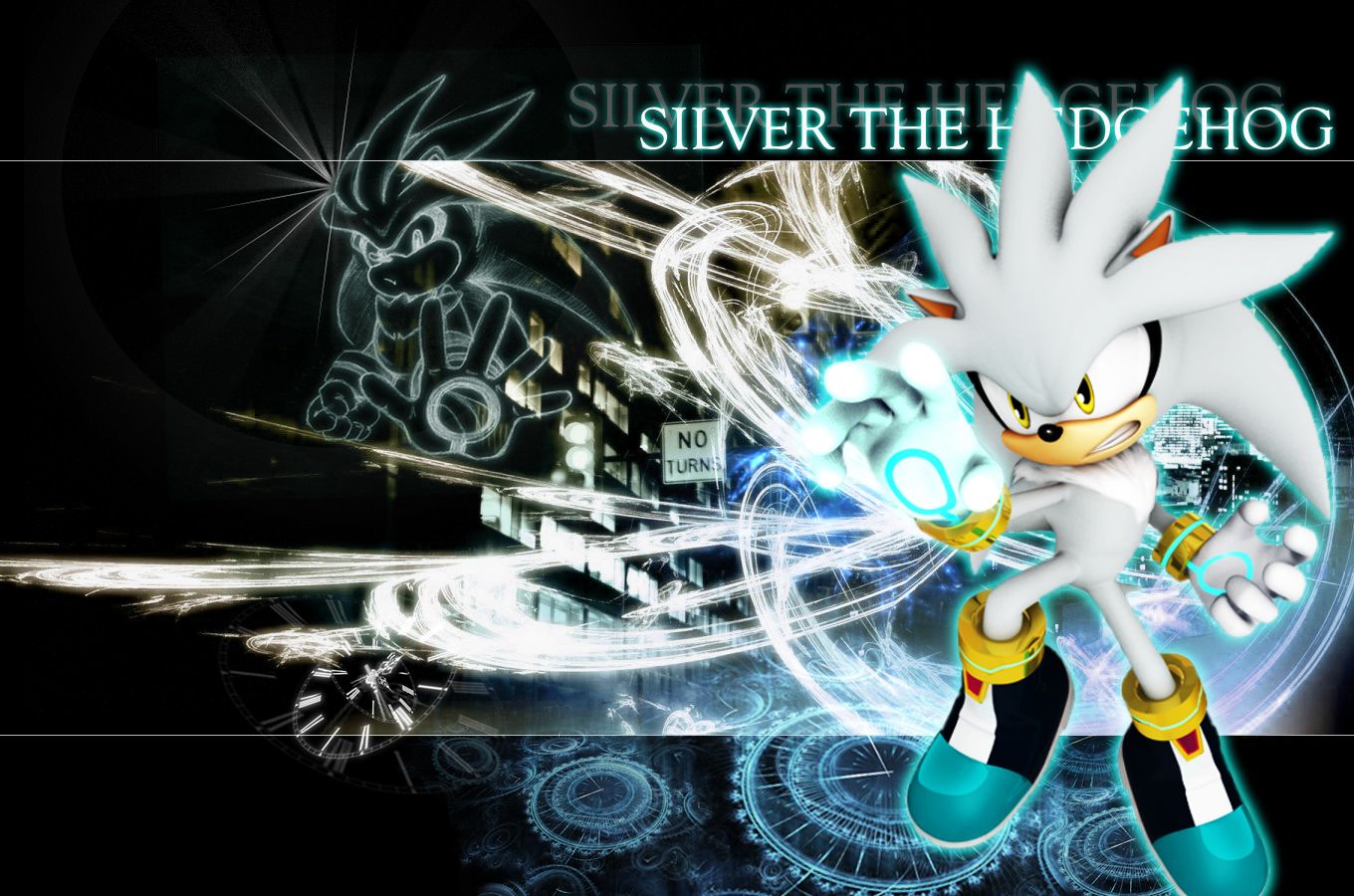 Silver The Hedgehog Desktop Wallpapers - Wallpaper Cave