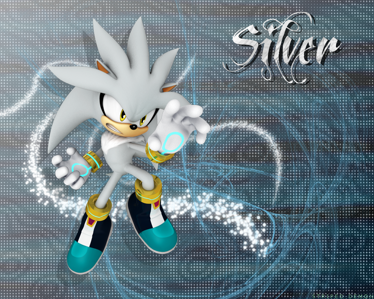 Silver the Hedgehog Wallpaper. Shadow