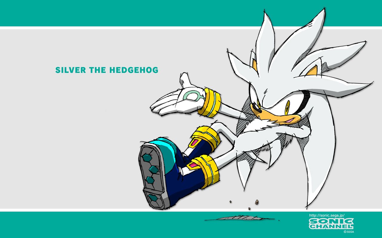 Sonic Channel (Wallpaper). Silver the hedgehog, Sonic, Sonic