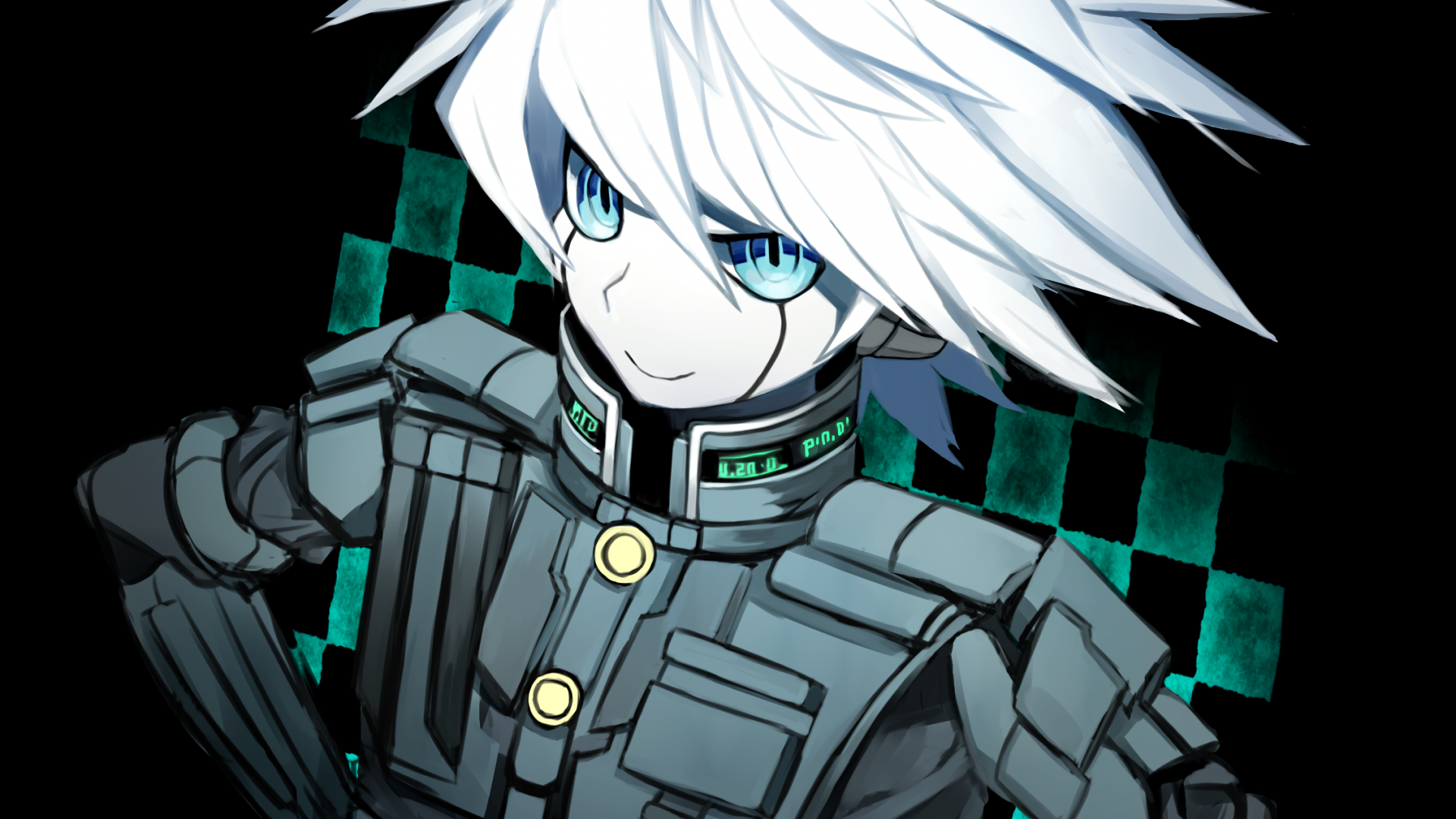 Download 1920x1080 Kiibo, Danganronpa V Anime Games, White Hair