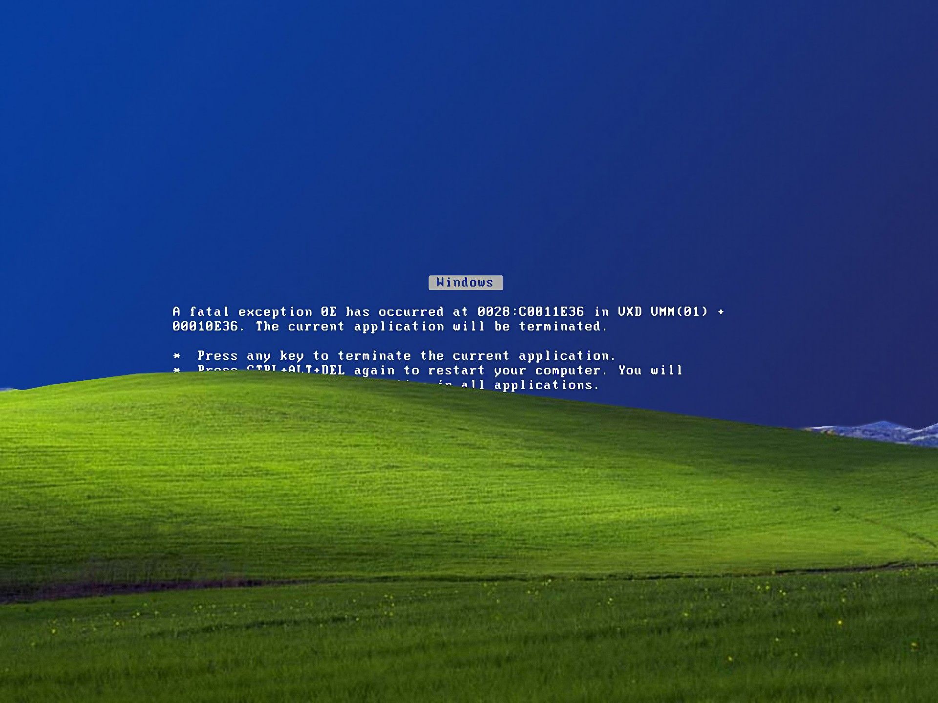 windows, Xp, Error, Microsoft, Windows, Blue, Screen, Of, Death