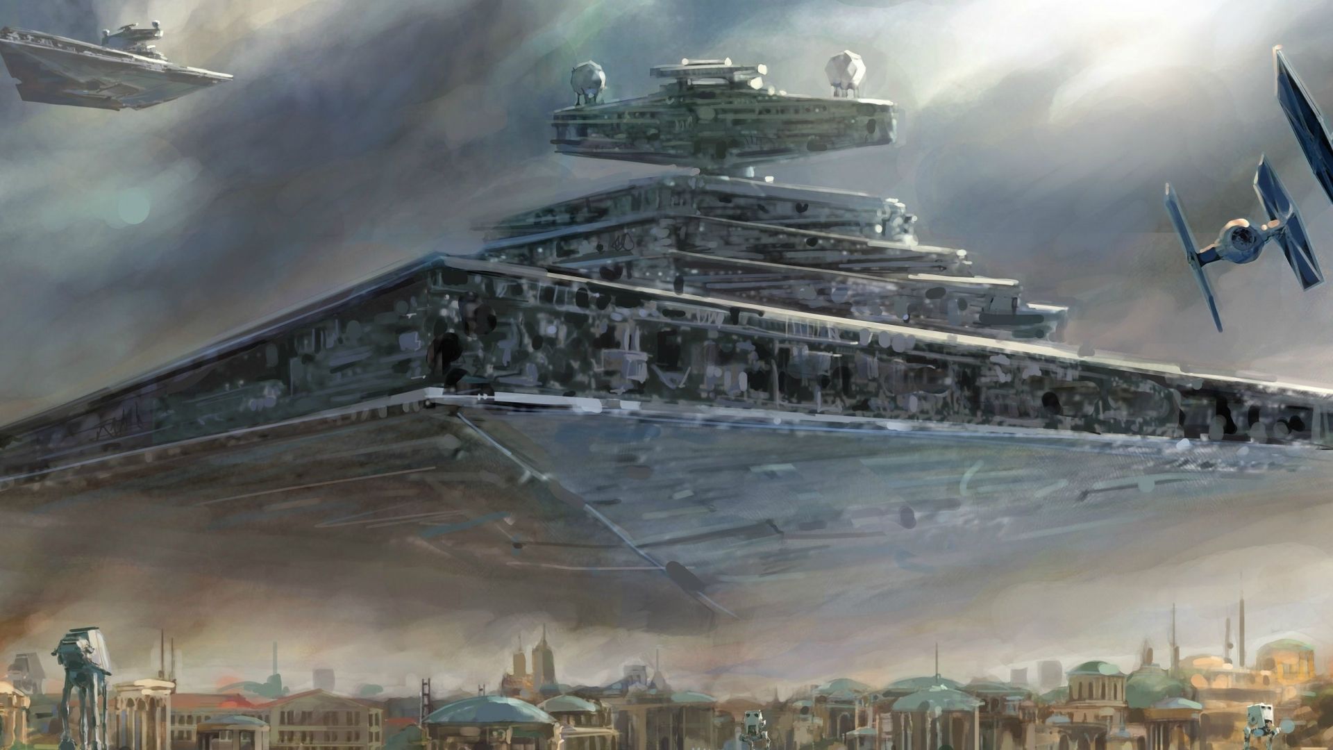Free download Star wars spaceships atat artwork vehicles tie
