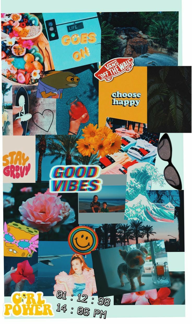 Summer Wallpaper Collage