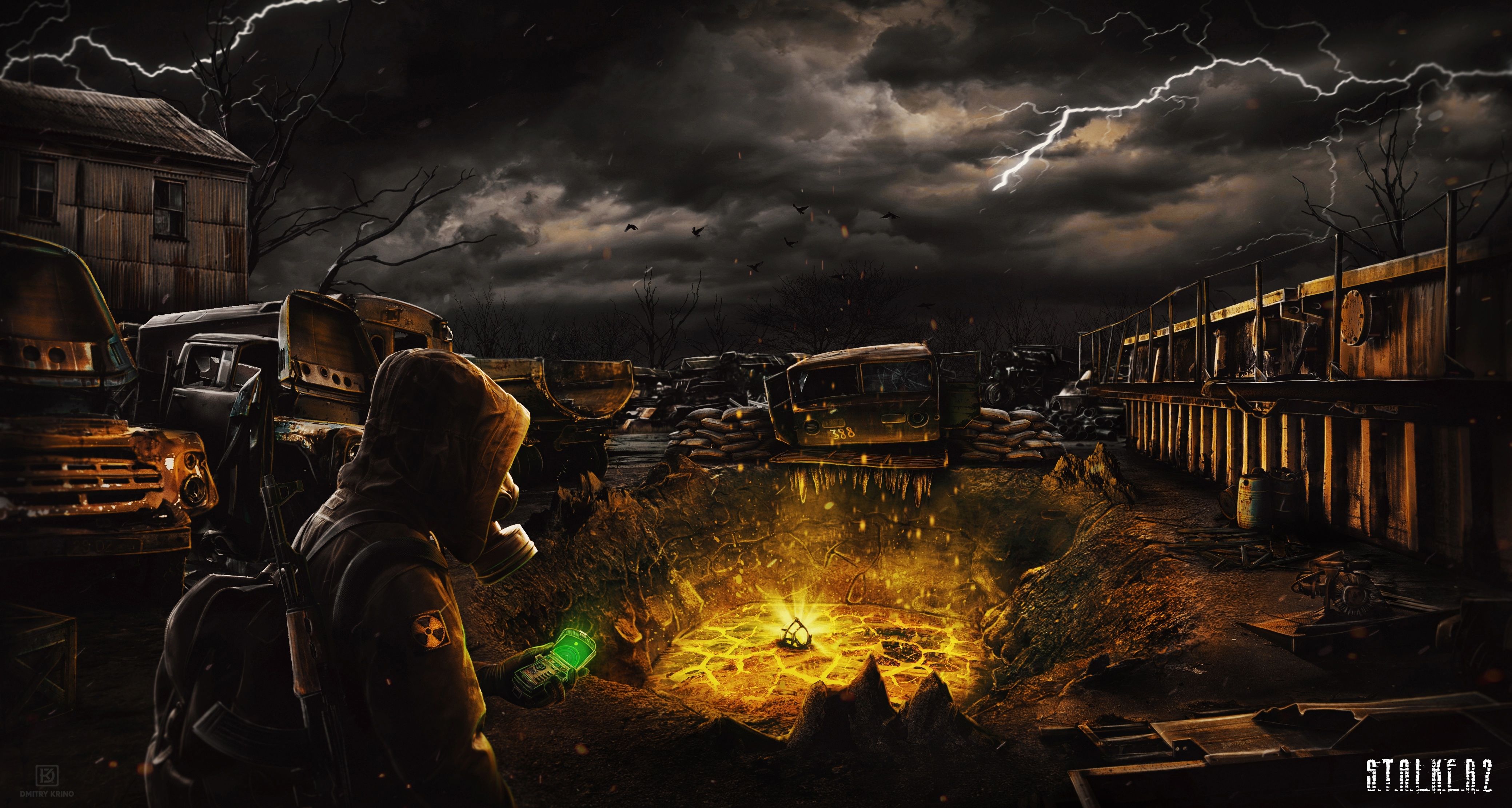 Post Apocalyptic In STALKER 2 2560x1080 Resolution