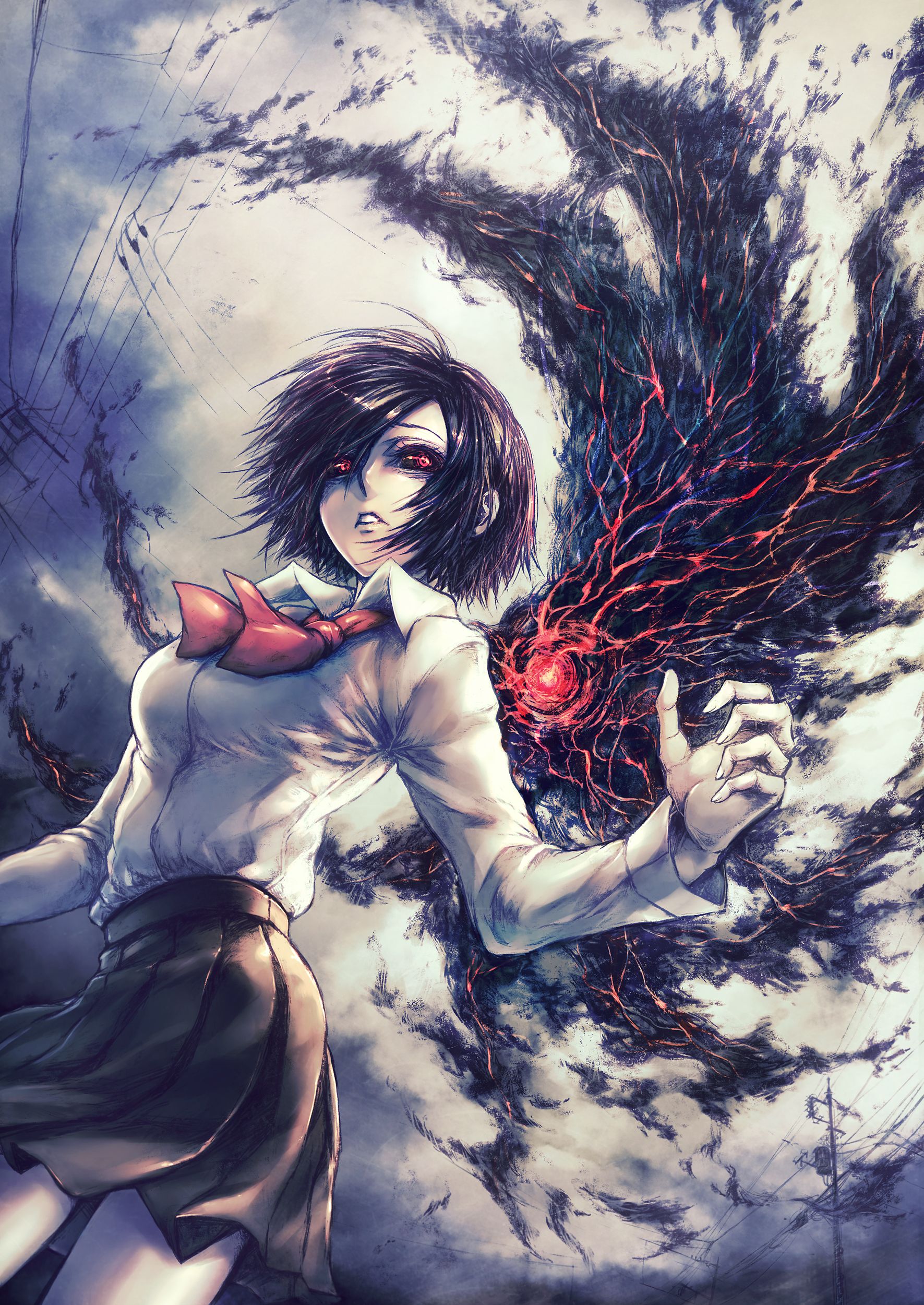 Kirishima Touka, Mobile Wallpaper Anime Image Board