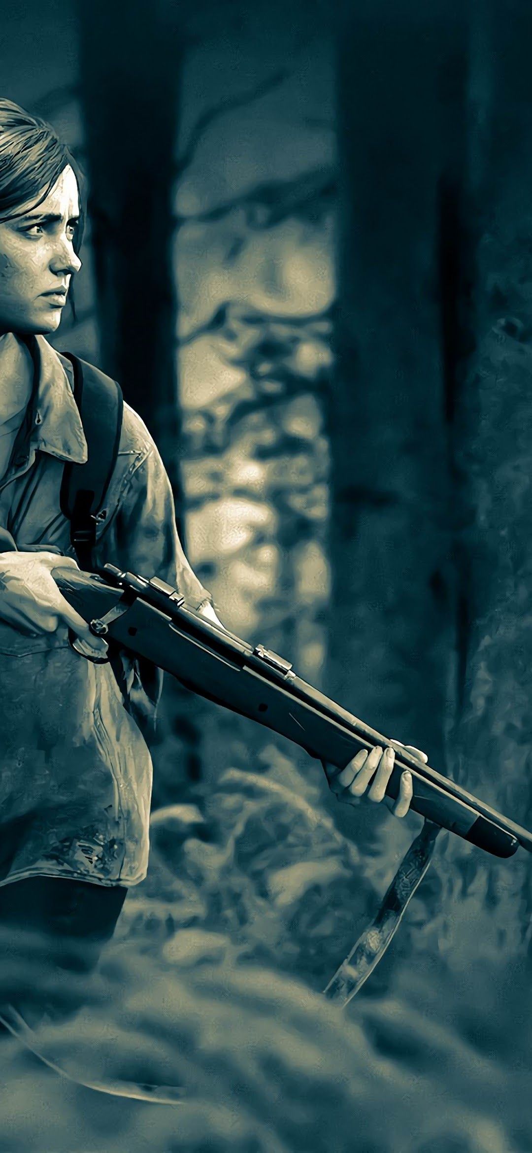 The Last of Us Part 2 Ellie Rifle 4K Wallpaper