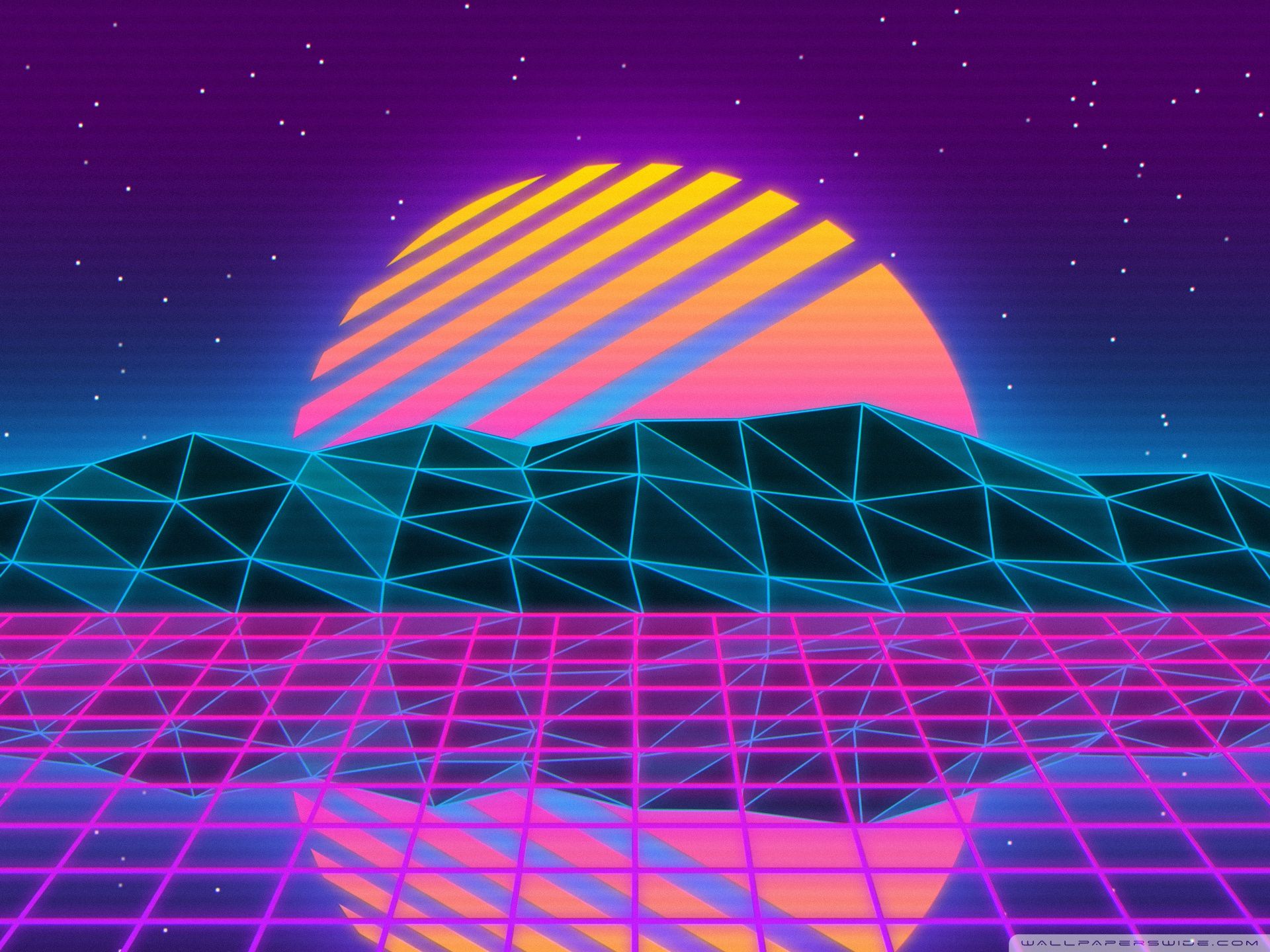 Vaporwave Ultra HD Desktop Background Wallpaper for: Widescreen