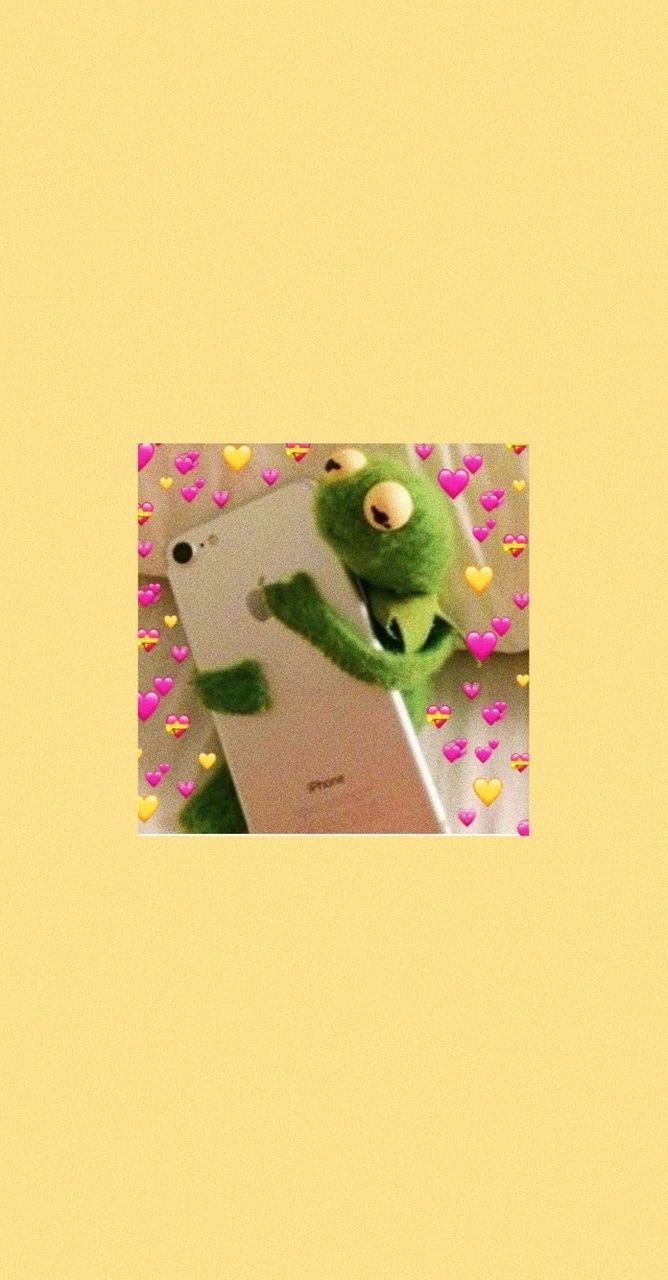 Heart Wallpaper iPhone Kermit