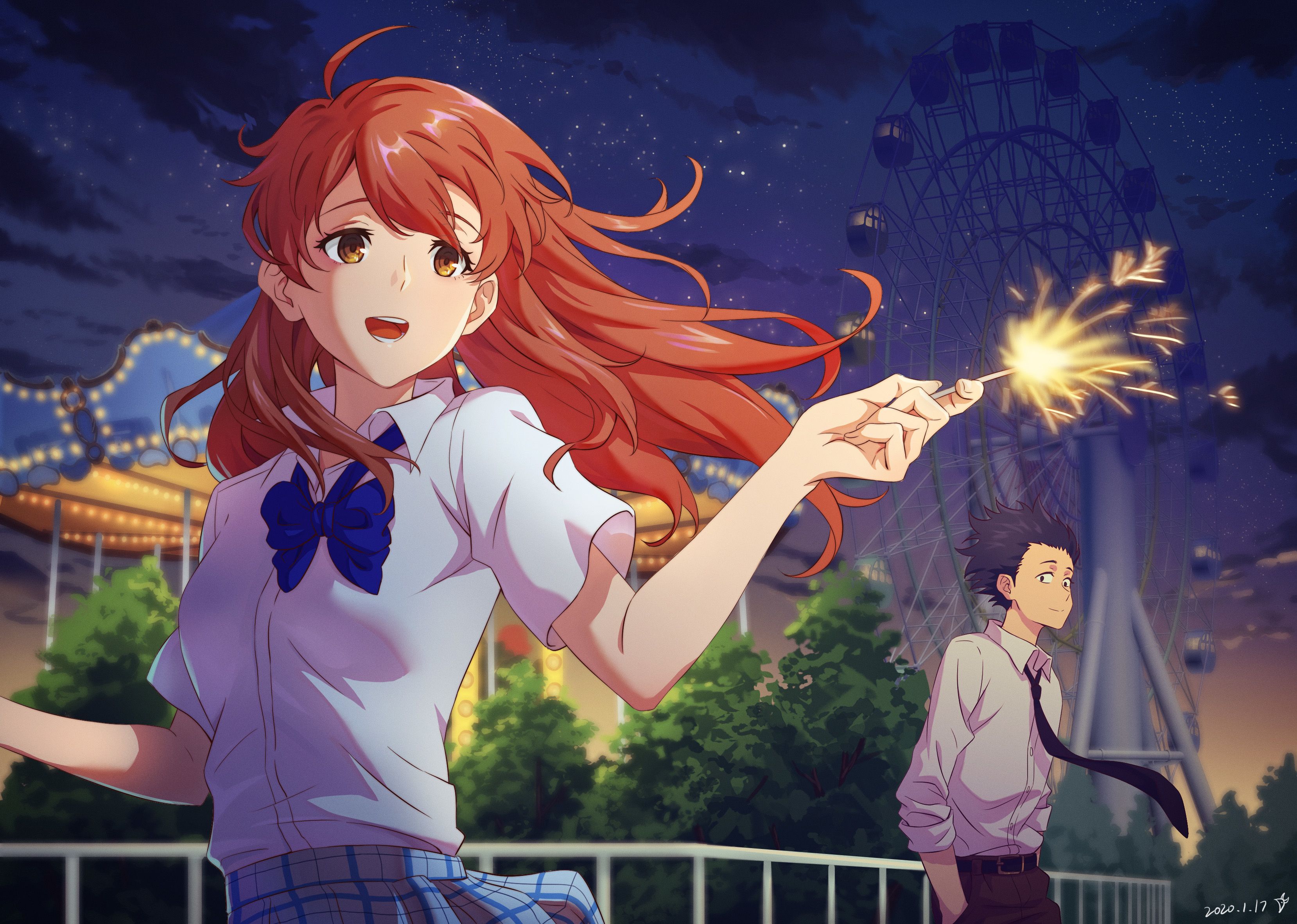 Shouko Nishimiya Anime HD Wallpapers - Wallpaper Cave