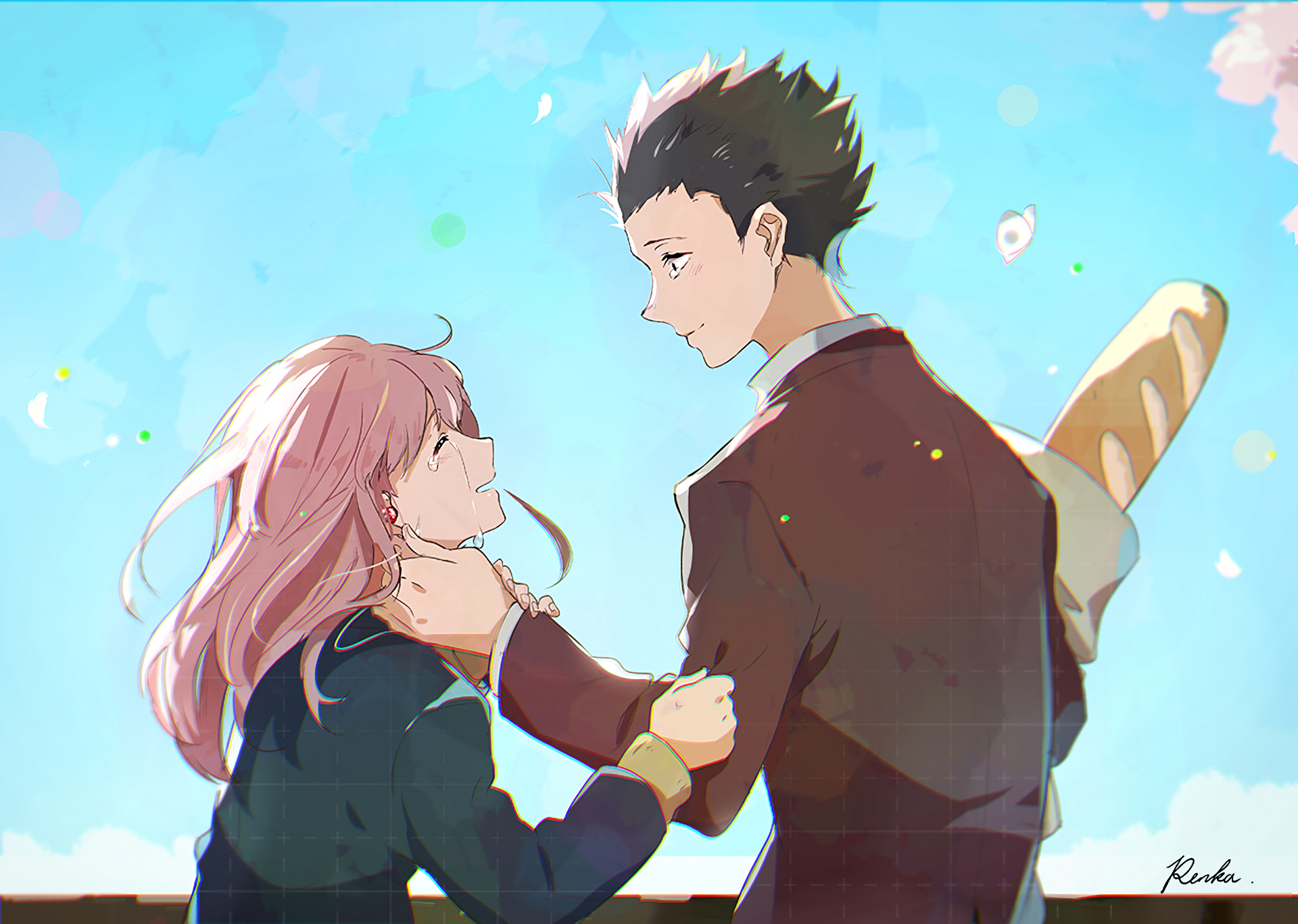Anime Koe No Katachi Shouko Nishimiya Shouya Ishida Koe No Katachi Wallpaper & Background Download