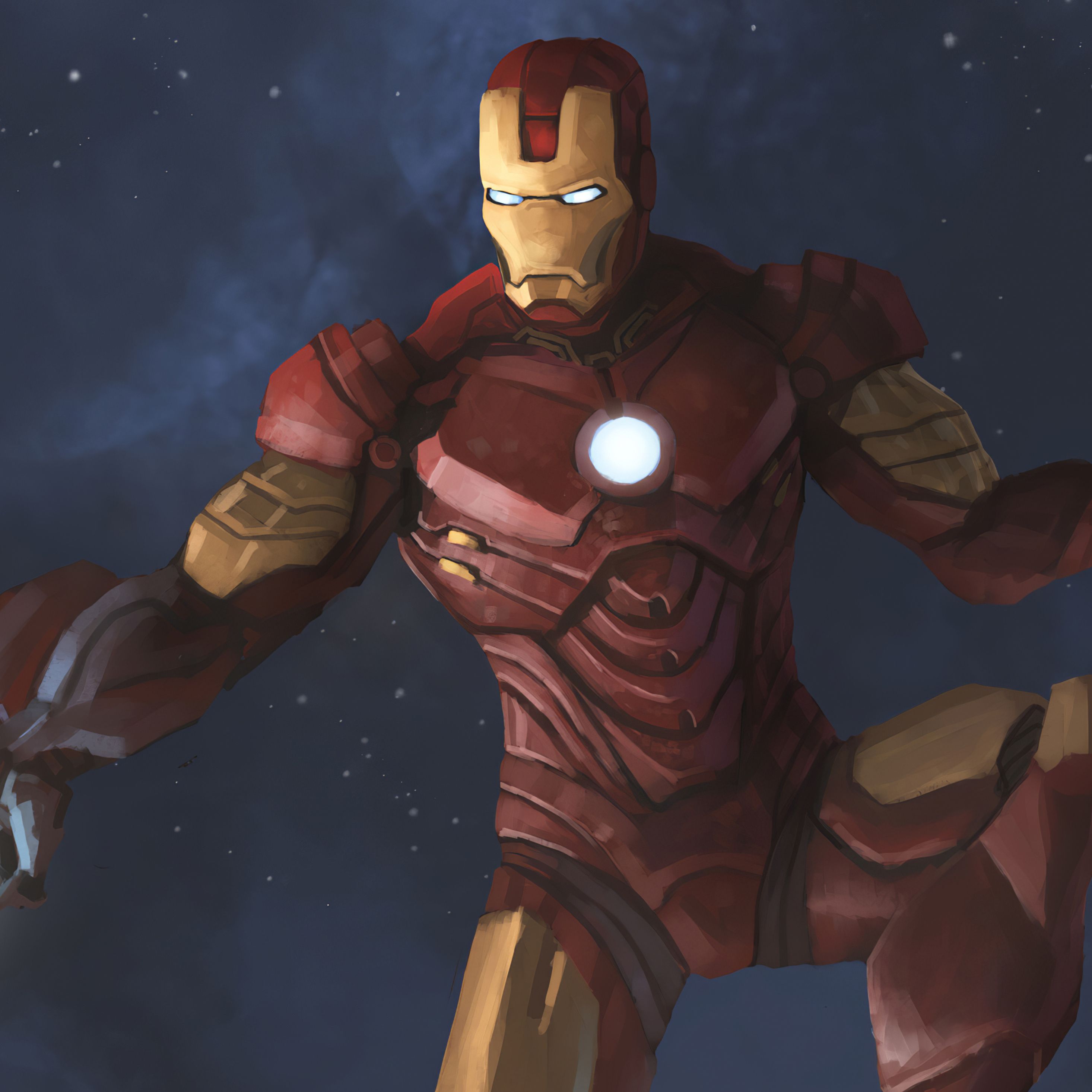 Iron Man Blaster 4k Artwork iPad Pro Retina Display HD