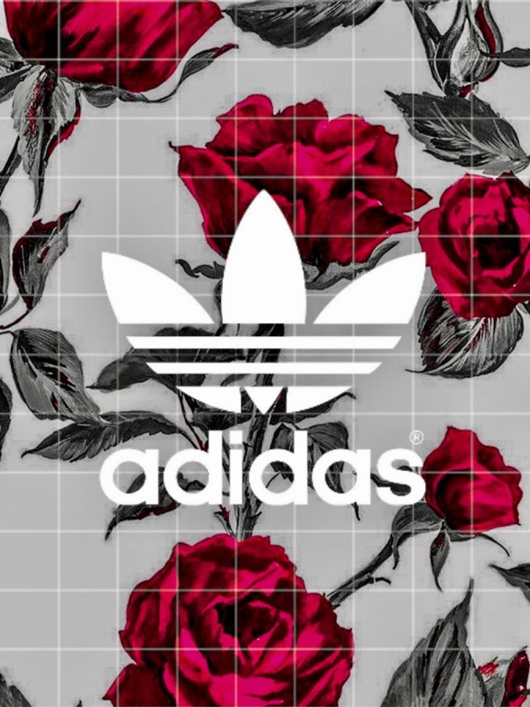 Free download roses red black adidas wallpaper iphone iPhone