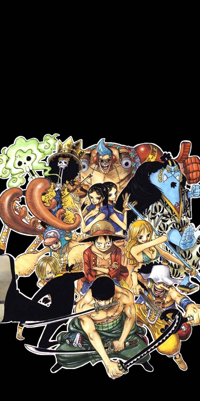 One Piece Straw Hats Wallpaper 4K
