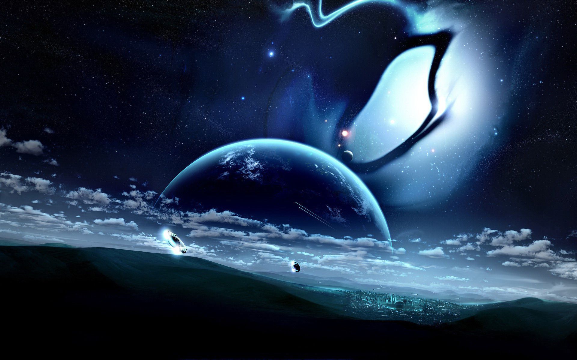 Futuristic Planet Wallpaper Free Futuristic Planet