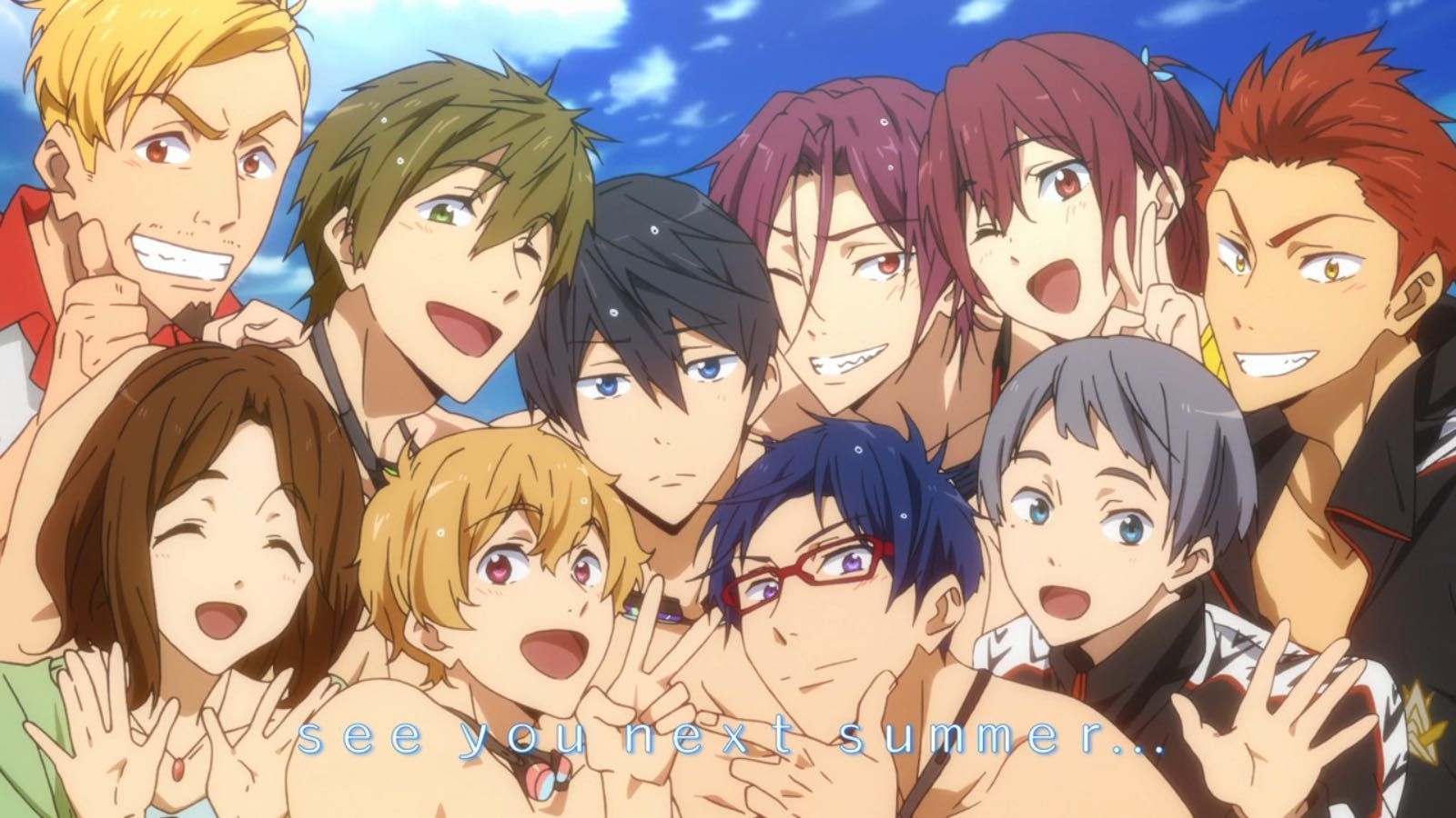 ANIME song lyrics! Iwatobi swim club (ending 1)