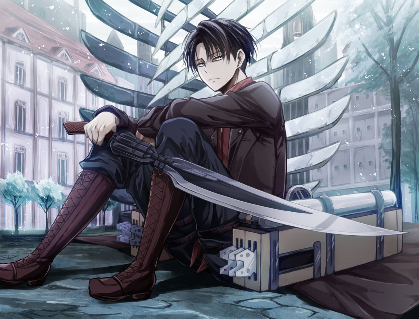 Levi Wallpaper