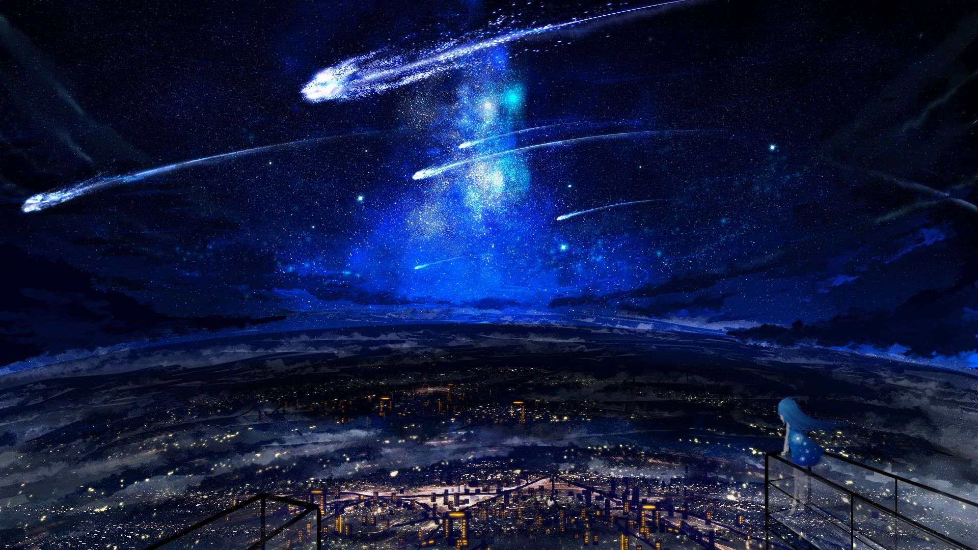 Stars Anime Wallpaper