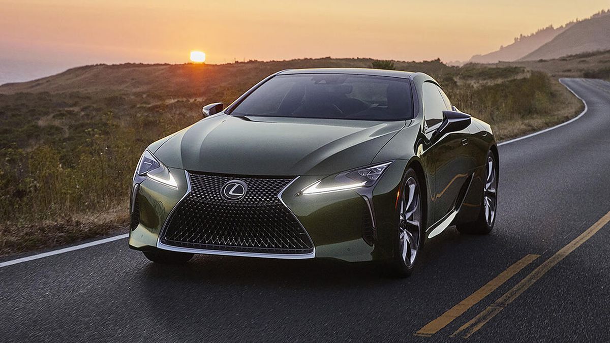 Lexus LC gets new colors, performance updates and finally