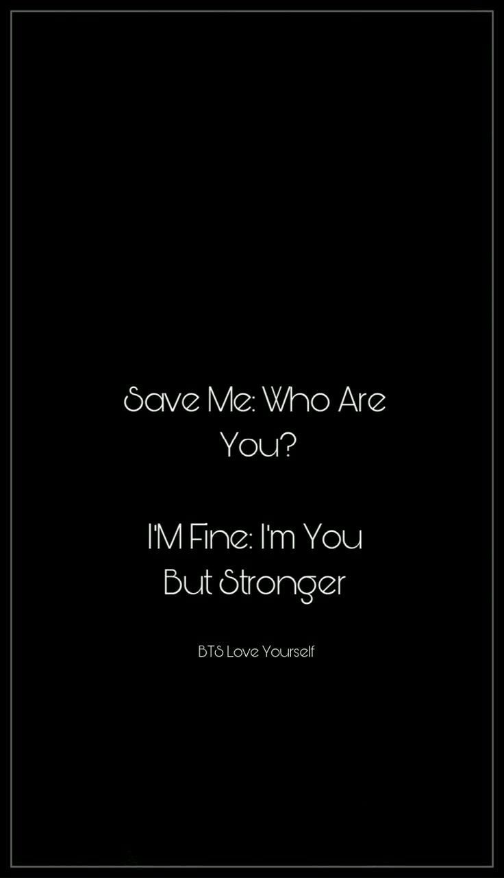 BTS I'm fine. Bts quotes, Bts lyrics quotes, Bts wallpaper lyrics