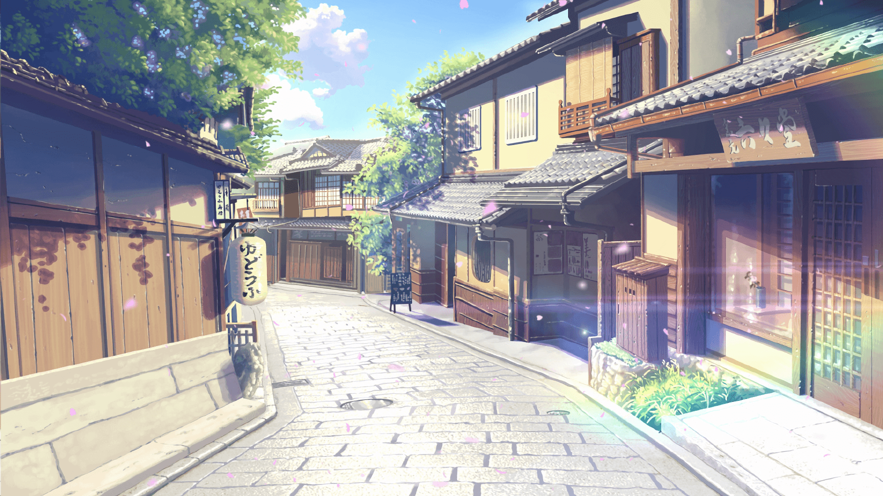Japanese City Anime Wallpapers - Wallpaper Cave
