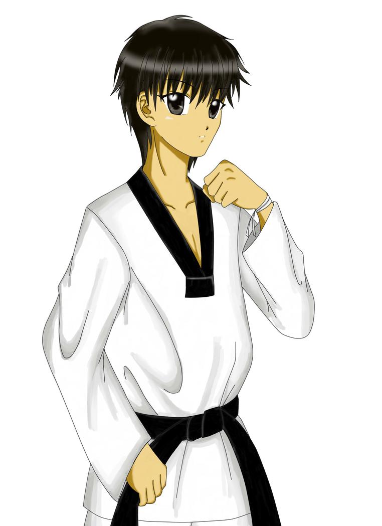 Taekwondo anime picture