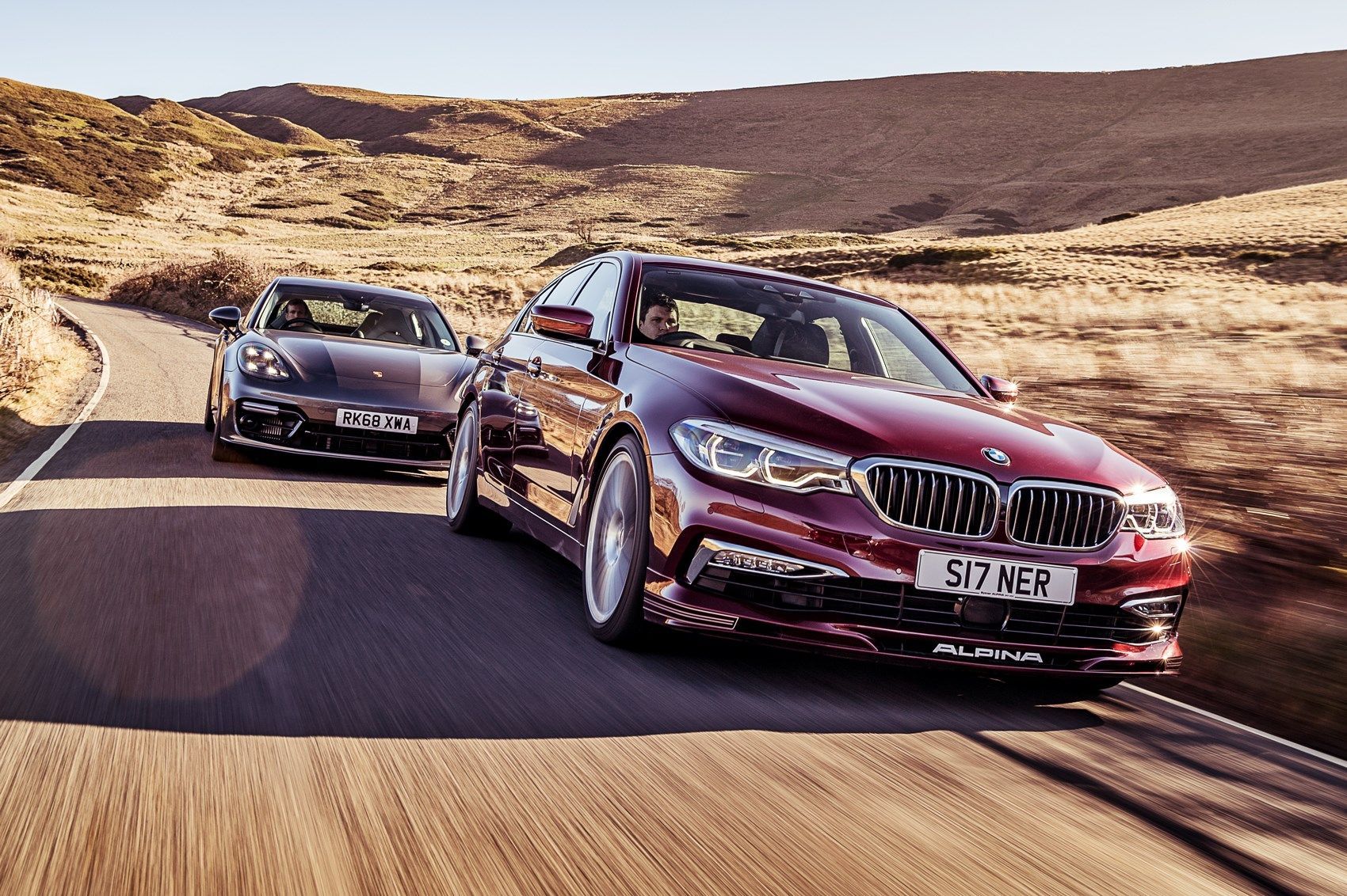 Mercedes AMG GT Four Door Vs Alpina B5 Vs Porsche Panamera Turbo S