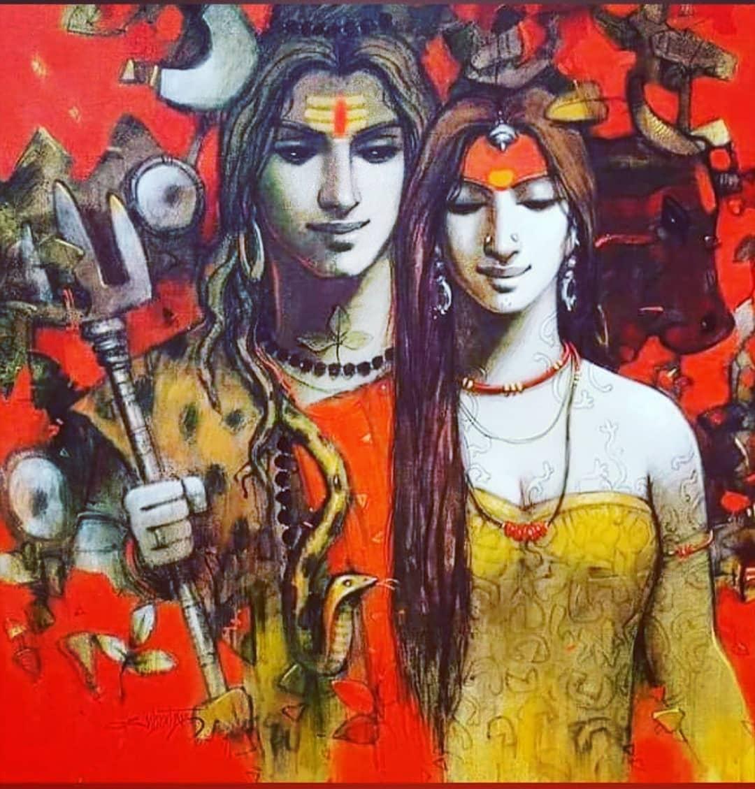 Shiva Parvati Wallpapers - Wallpaper Cave