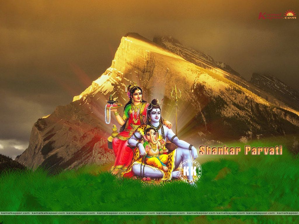 image for shiv parvati wallpaper