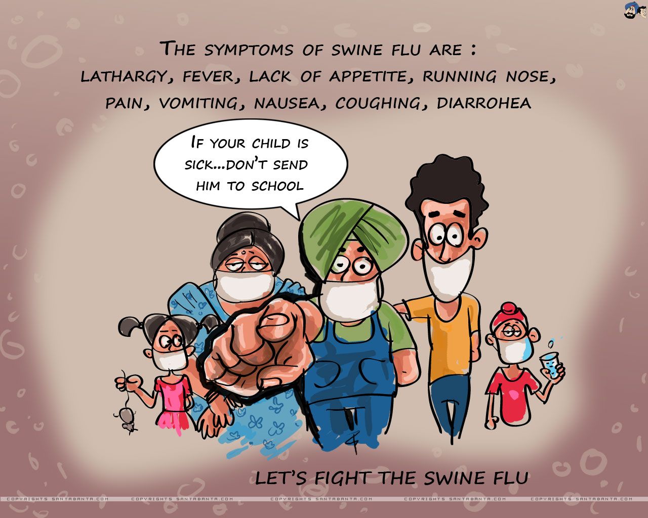 Swine Flu Wallpaper