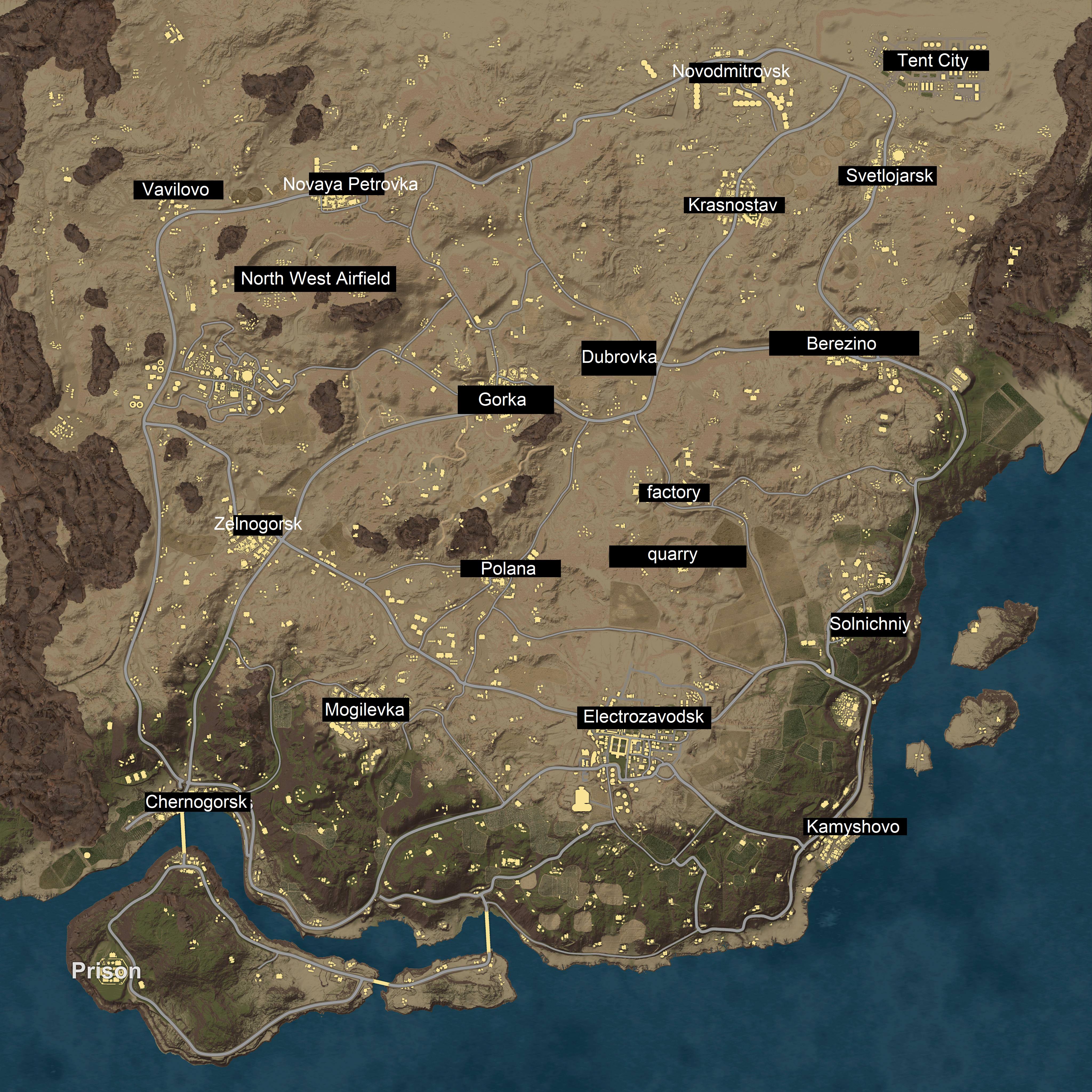 Pubg Map HD