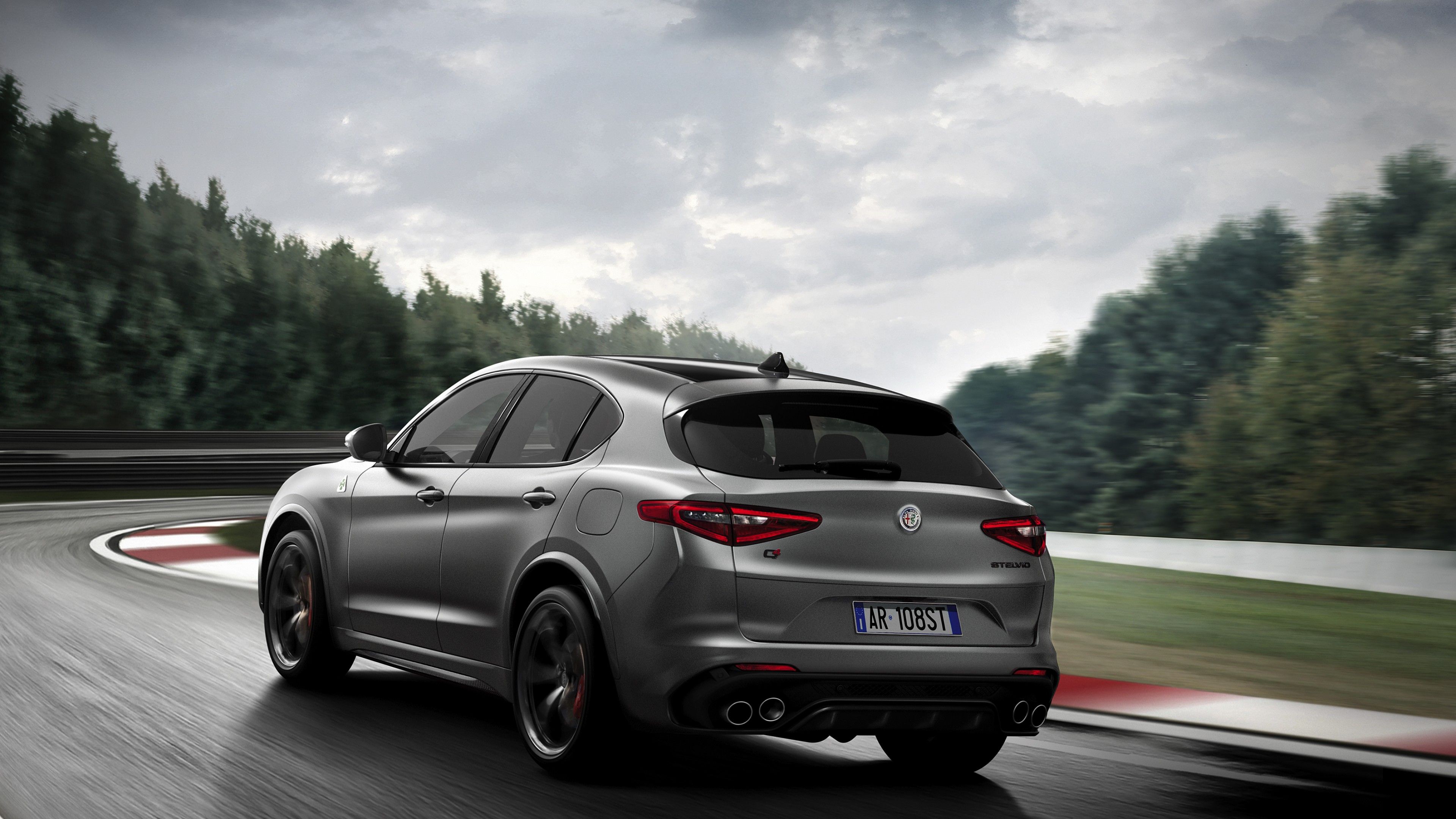 Wallpaper Alfa Romeo Stelvio Quadrifoglio, 2018 Cars, 4K, Cars