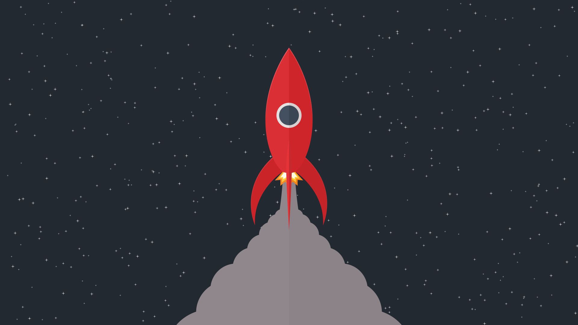 Rocket Minimal Wallpapers Wallpaper Cave