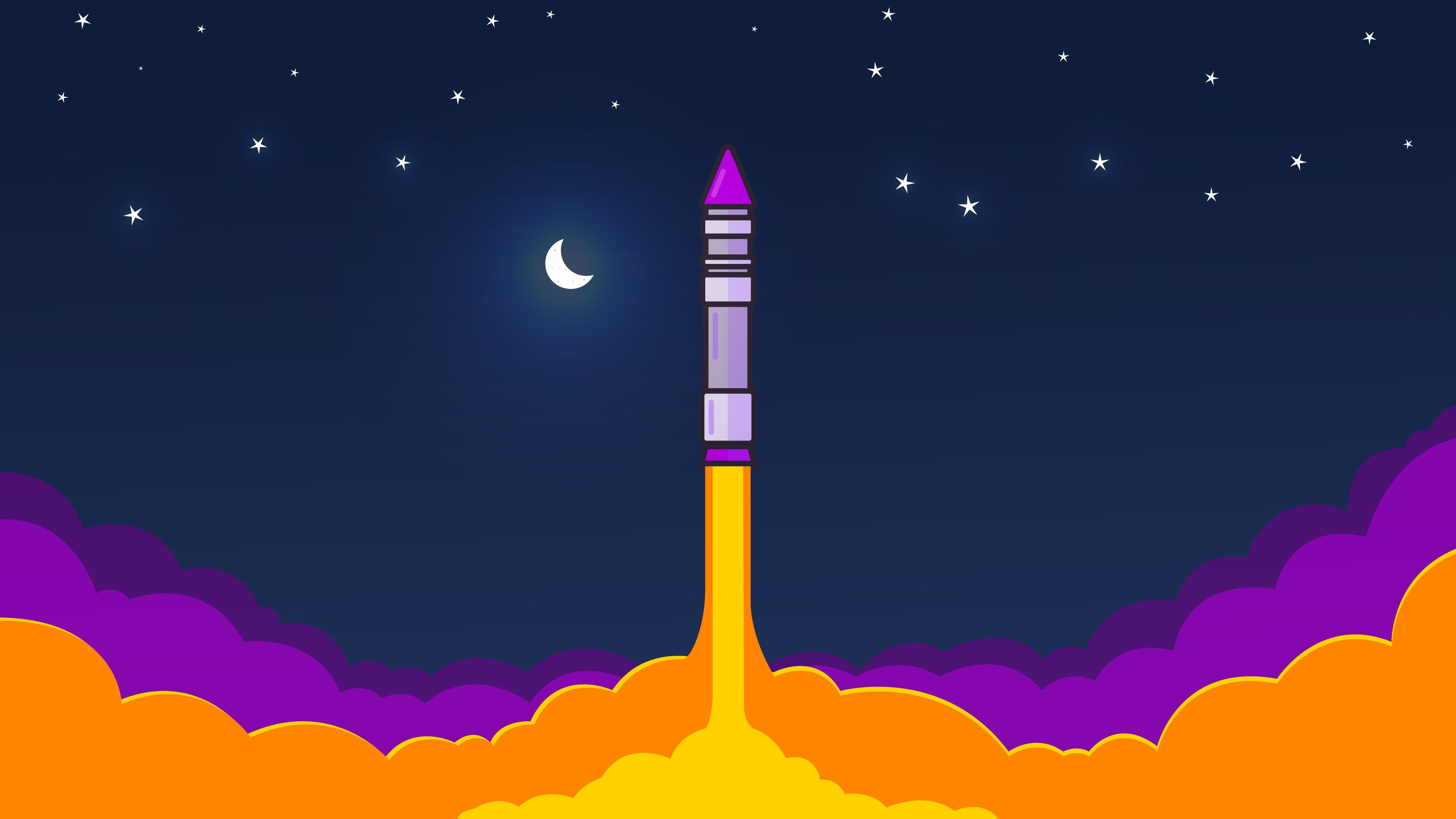 Rocket Minimalism 4k 1366x768 Resolution HD 4k Wallpaper, Image, Background, Photo and Picture