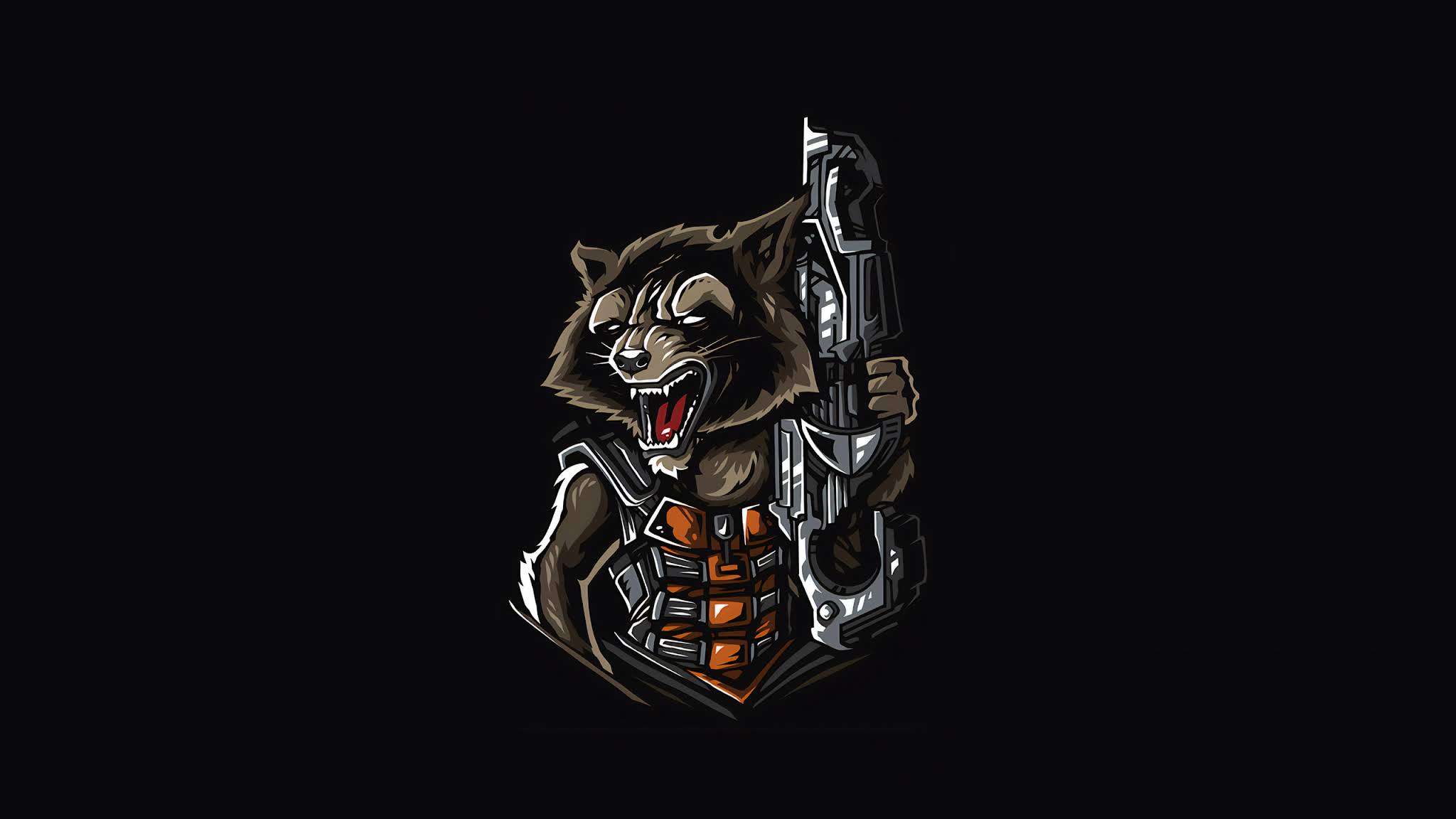 Rocket Raccoon Minimalism