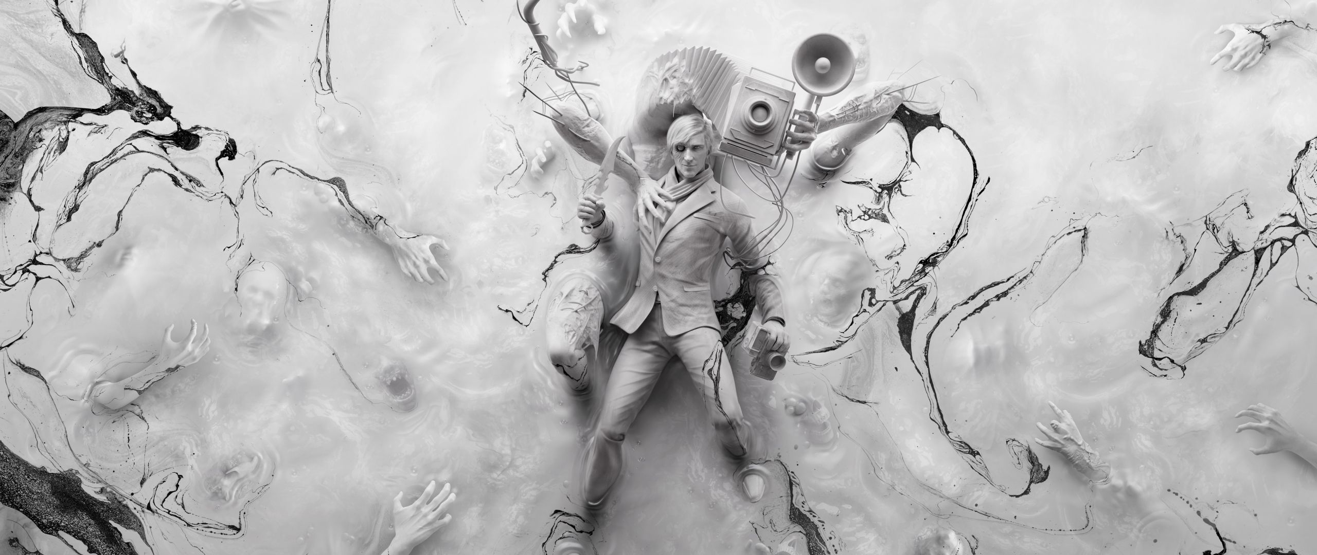 Download 2560x1080 wallpaper the evil within stefano